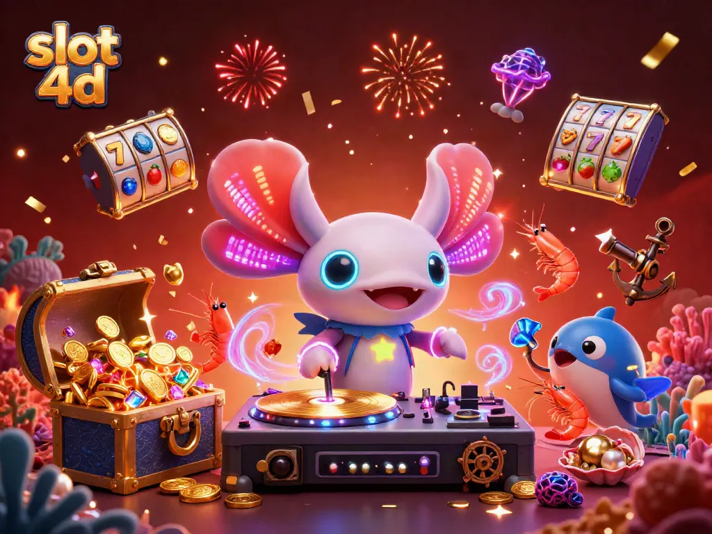 Slot 4D memberikan peluang menang yang menarik dengan simbol slot berkilauan dan jackpot yang menggiurkan.