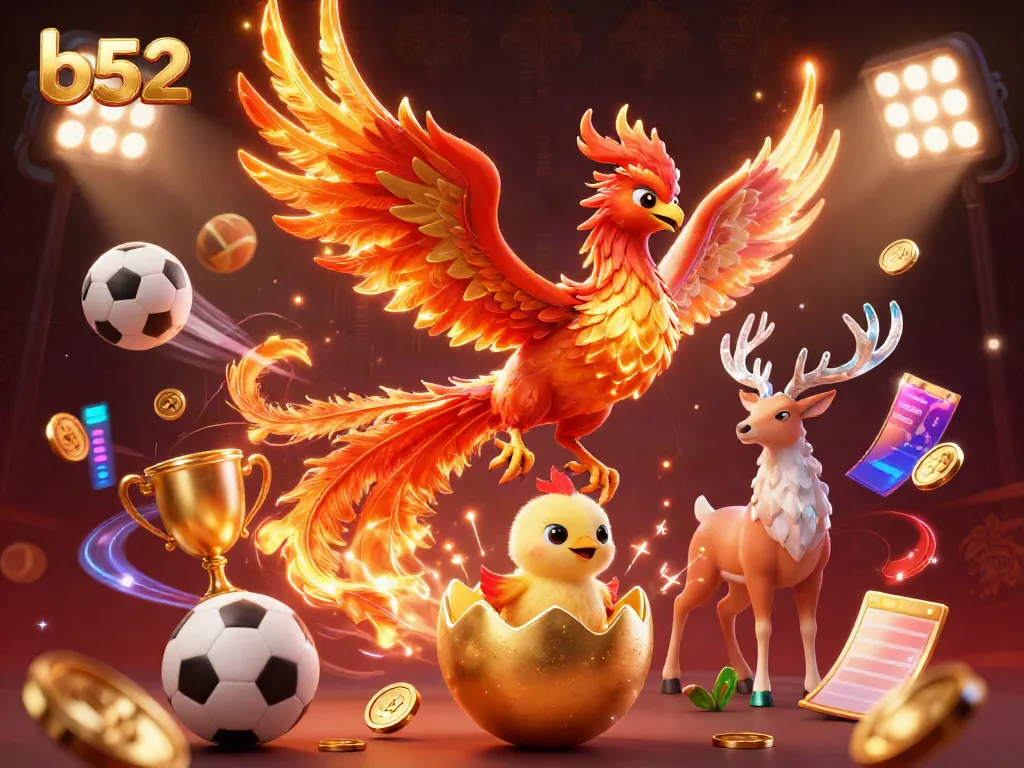 Experience the thrill of b52 gaming with dynamic casino elements and vibrant 3D visuals.