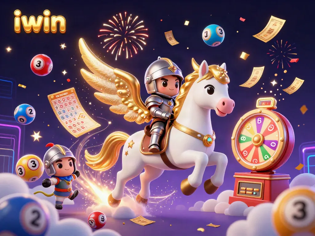 Experience the thrilling world of iwin with this vibrant casino-themed digital artwork.