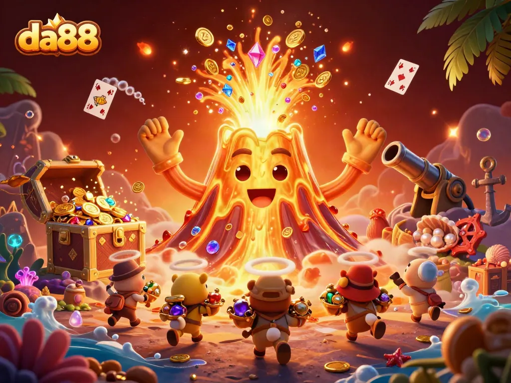Experience thrilling wins with da88's vibrant casino adventure featuring casino game elements.