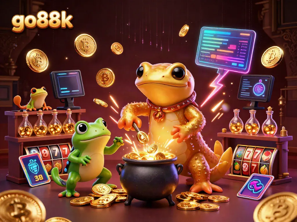 Experience the vibrant world of go88k with golden salamander alchemist and dynamic casino elements.