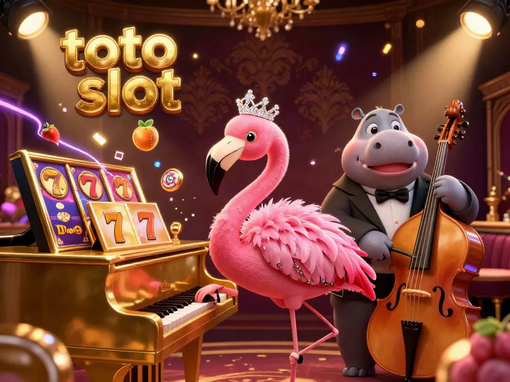 Toto slot brings excitement to life with vibrant 3D casino characters and slot elements.